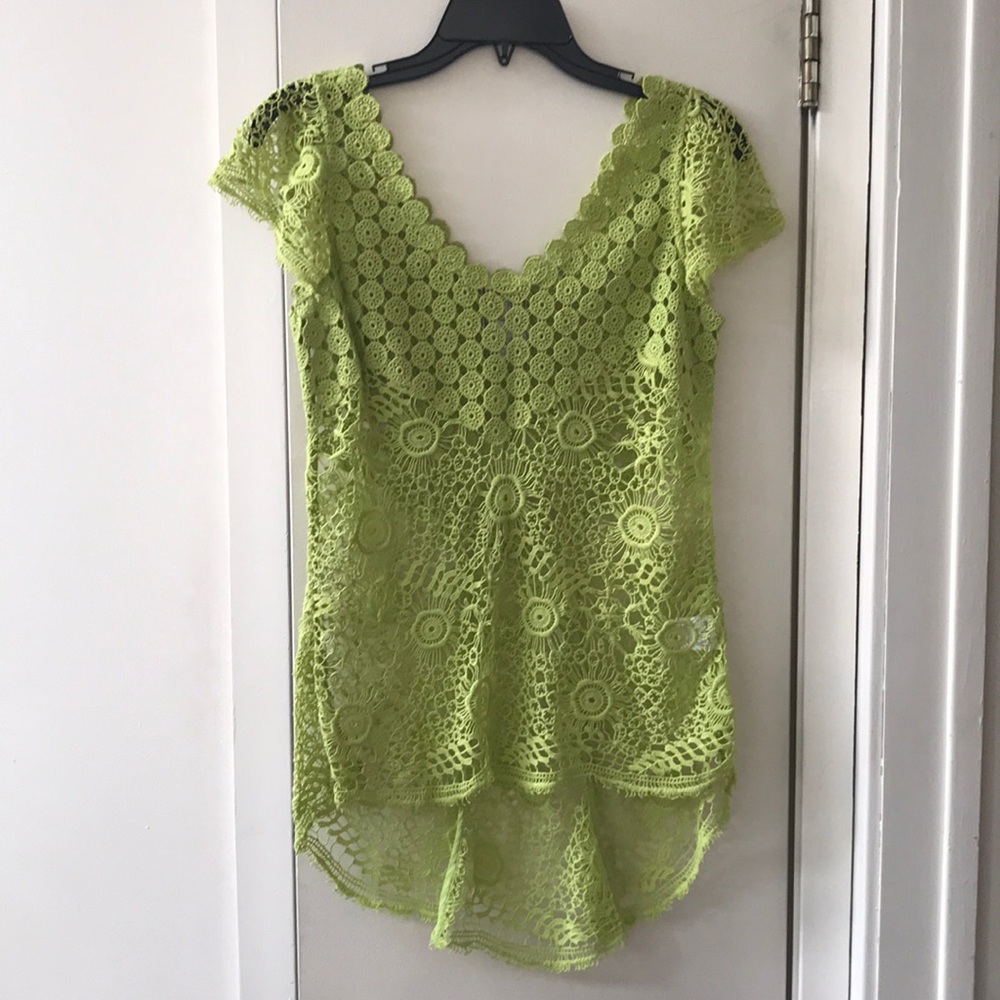Yoana baraschi crochet top size xs